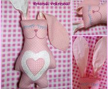 Авторская игрушка зайка