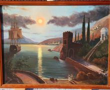 Картина маслом "Вслед за мечтой"