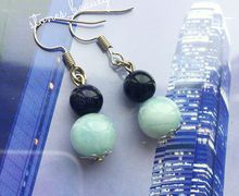 Серьги из натуральных камней