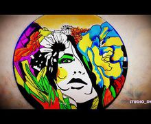 Декоративная роспись тарелок