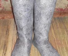 Гольфы валяные из шерсти