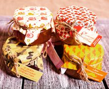 Варенье в праздничном оформлении