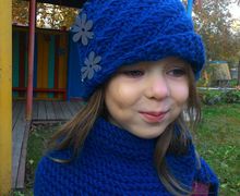 Шапочка "Синяя дорожка"