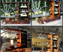 Мини бар с подсветкой