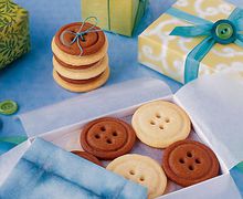 Рецепт печенюшек-пуговиц! Супер-милая идея!