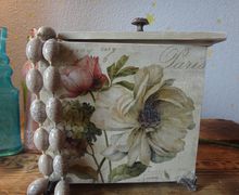 Шкатулка винтажная