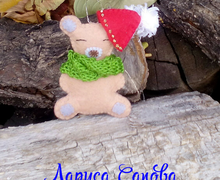 Медвежонок " Новогодний