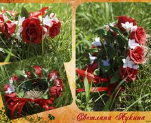 Венок для прически "кукуль".