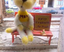 Питерский кот Игорек "Хочу колбаску"