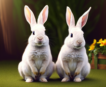 How to make a gift for rabbit lovers