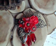 Брошь "Осенний букет"