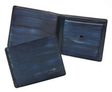 Портмоне CANGURIONE 1113-020 Dark-Blue Hand Made