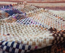 домотканный коврик, половик