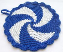 Прихватки крючком