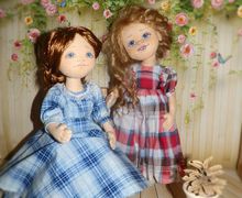 Текстильные куклы-неженки