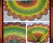 Шаль *Краски осени"