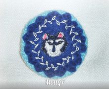 Брошь Хаски