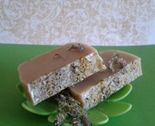 Натуральное мыло на травах