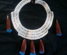 Колье+серьги