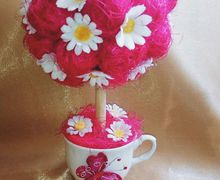 Топиарий"Розовые мечты"