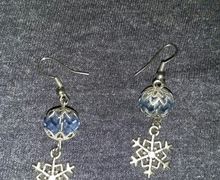 Серьги "Снежинка"