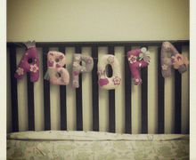 Именная гирлянда из фетра.