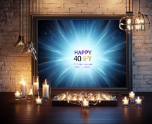 How to make a gift for 40th Birthday