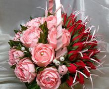 Сладкая подарочная корзина