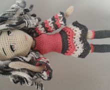 Кукла амигуруми