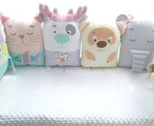 Бортики в кроватку, постельный комплект в кроватку