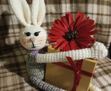 Зайка-поздравляйка!