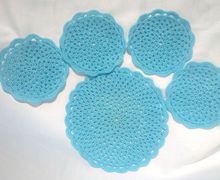 Комплект из салфетки и подставок