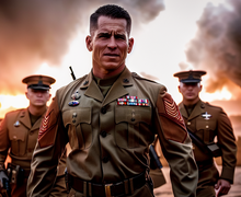 How to make a gift for marine corps