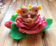 Мыло-подарок "Мышки в розе"