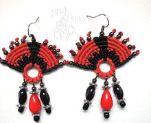 БОХО-СЕРЬГИ "CARMEN"