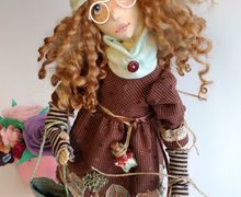 Текстильная кукла. Авторская работа