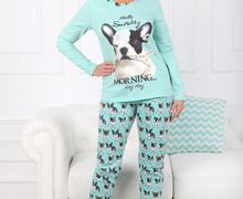 Трикотажная пижама "Бульдог"