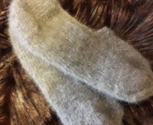 Следки из собачьей шерсти