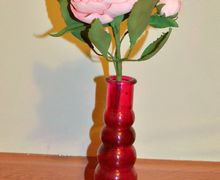 пион на стебле