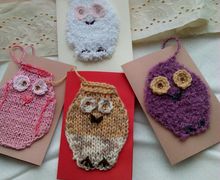 Вязаные открытки