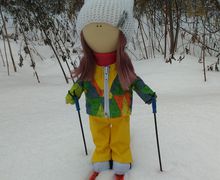 Текстильная кукла ручной работы