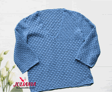 Кофточка вязанная крючком с короткими рукавами