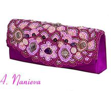 Клатч. Сумочка. Авторская работа."Ягодное ассорти"