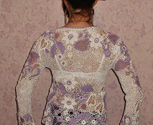 Кофточка крючком.