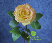 Роза из холодного фафрфора