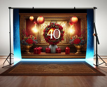 How to make a gift for 40th anniversary