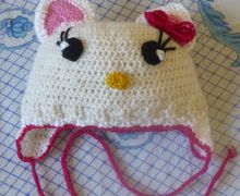 Шапочка Hello Kitty