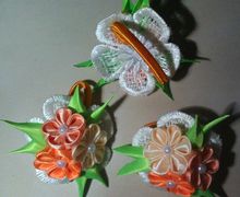 Украшение для волос (пара). Резиночки для девочек