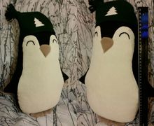 Пингвин-подушка-игрушка