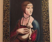 "Дама с горностаем ".